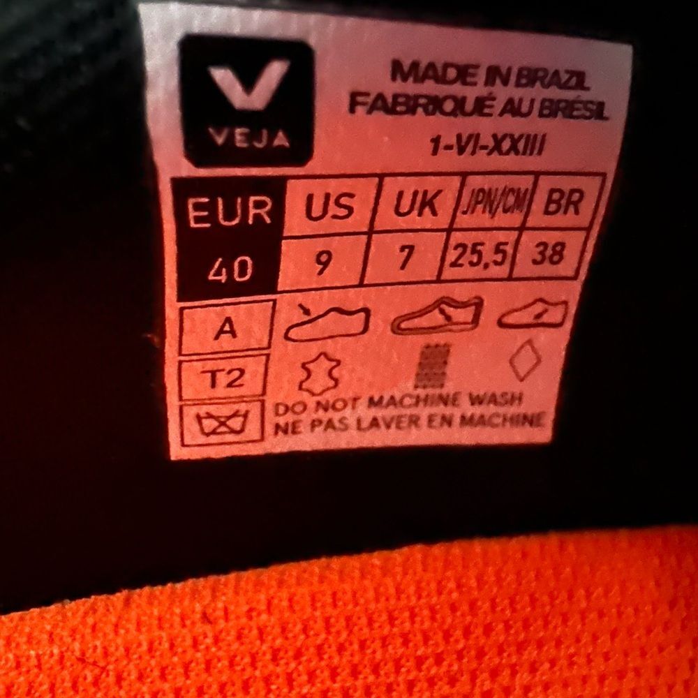 Veja Venturi Suede Sneakers Mud Parme Multicolor 9 - Picture 8 of 9